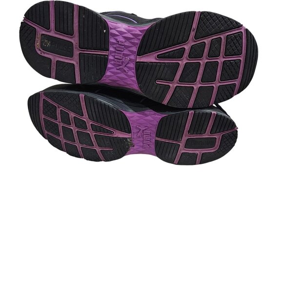 Puma Safety Work Shoes Black & Purple Size 9.5 - Picture 10 of 10